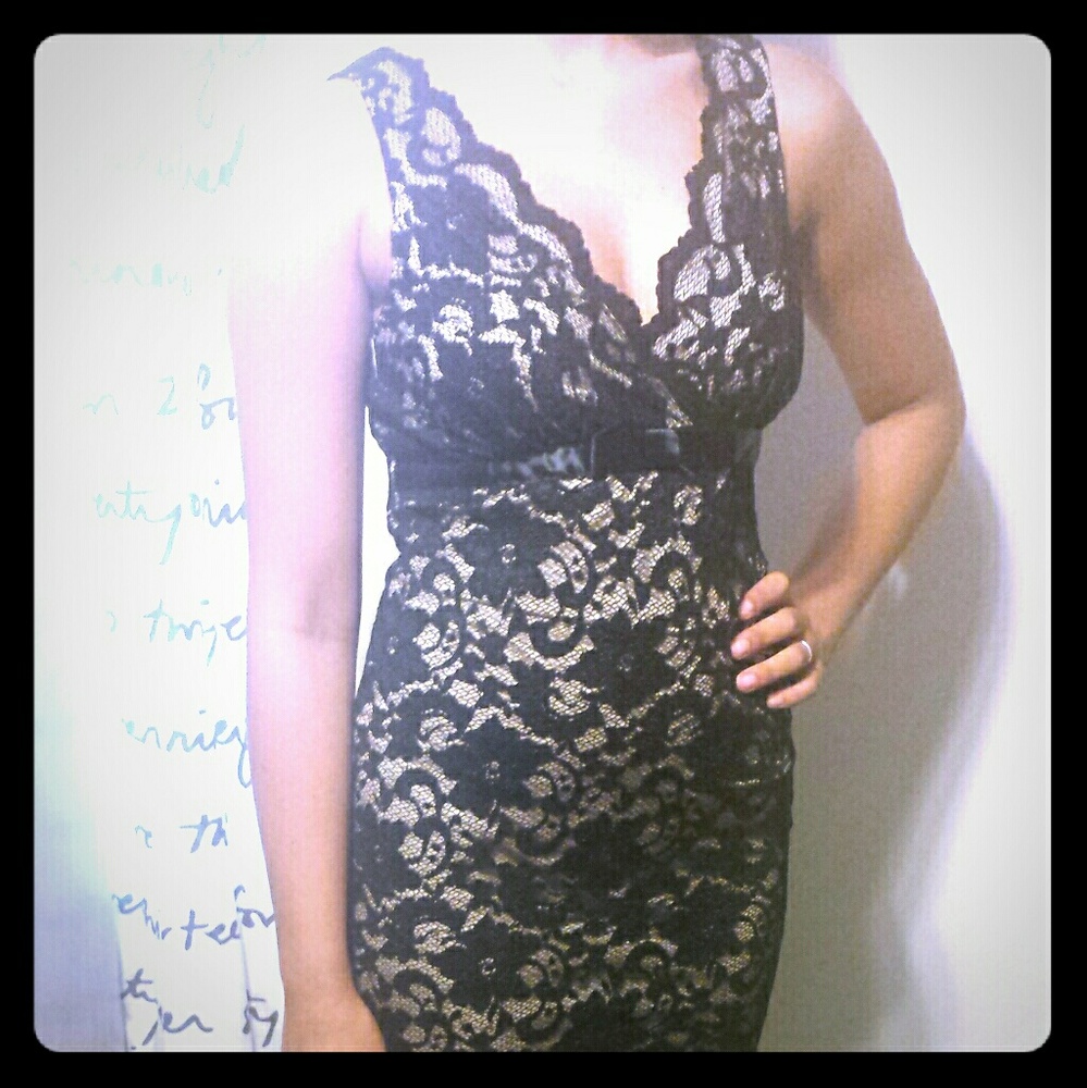 Black Lace Dress