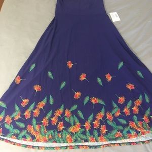 Lularoe Medium Floral Maxi Skirt