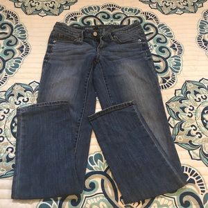 Mossimo mid rise straight leg jean
