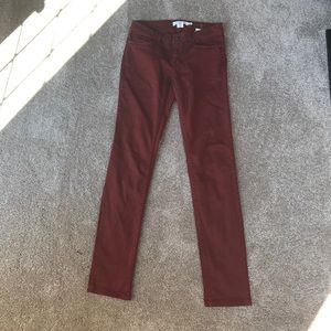 H&M Rust colored pants are just in time for fall!