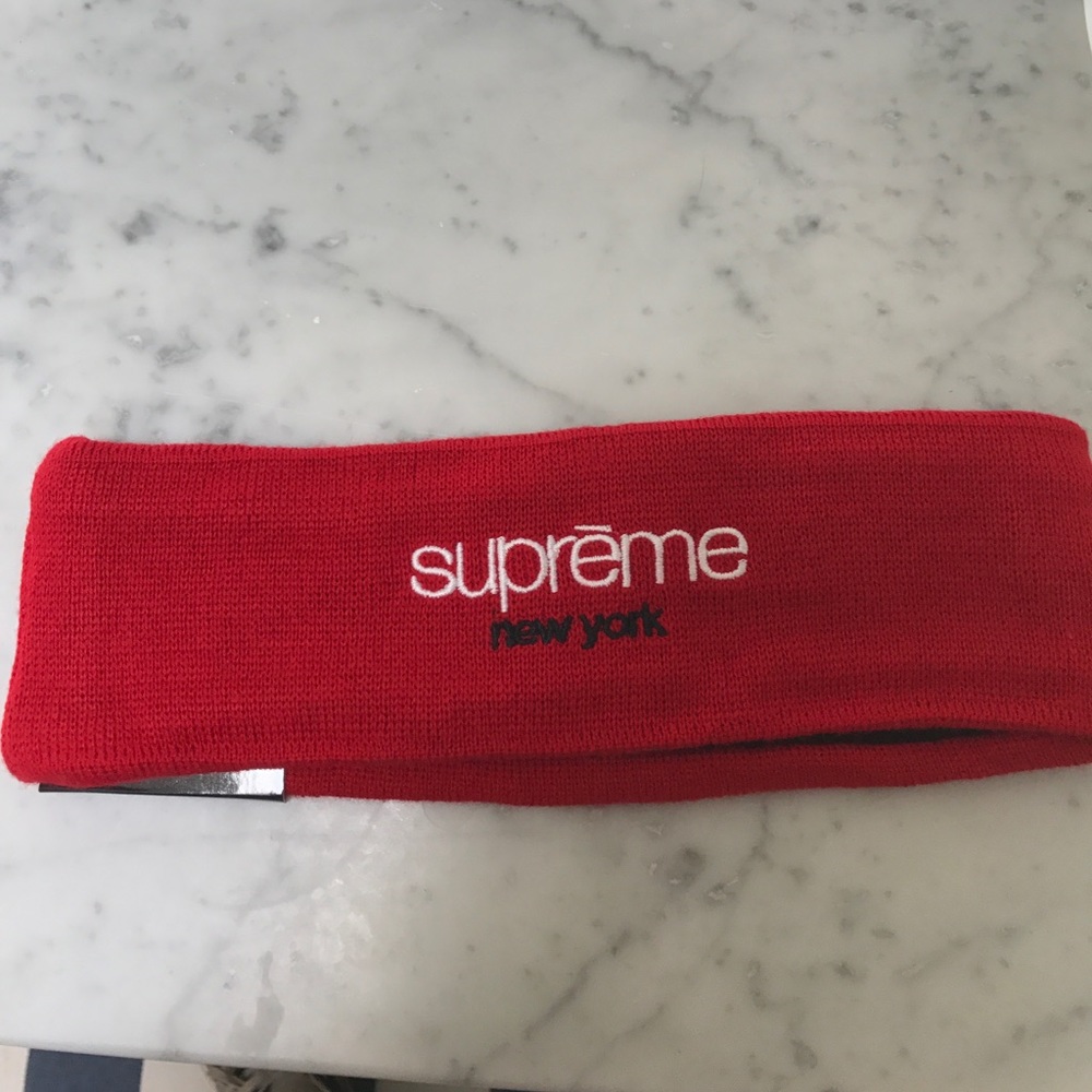 Supreme classic logo headband