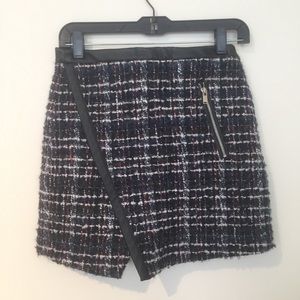 Zara wool mini skirt
