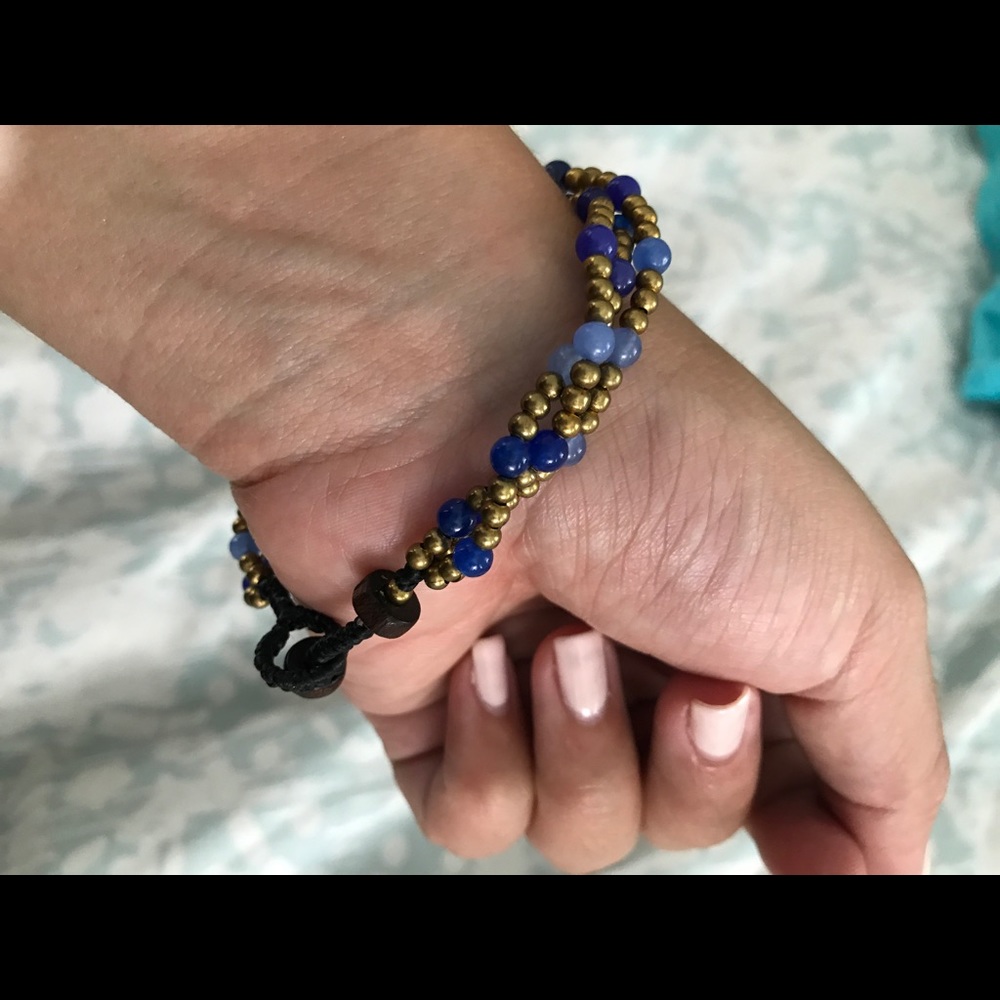 Indigo valley bracelet