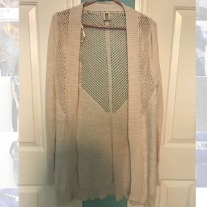 Cream Roxy Cardigan