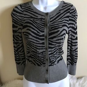 💖Express💖 tiger striped cardigan