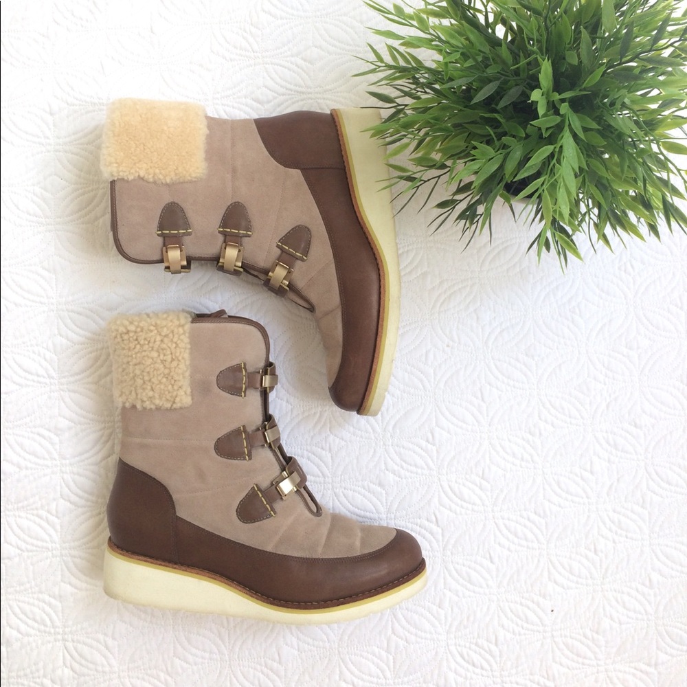 Cole Haan Lania waterproof wedge boot