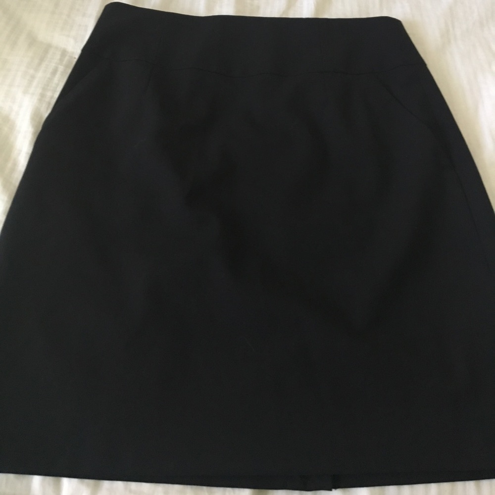 Banana Republic 4p Petite Black Pencil Skirt