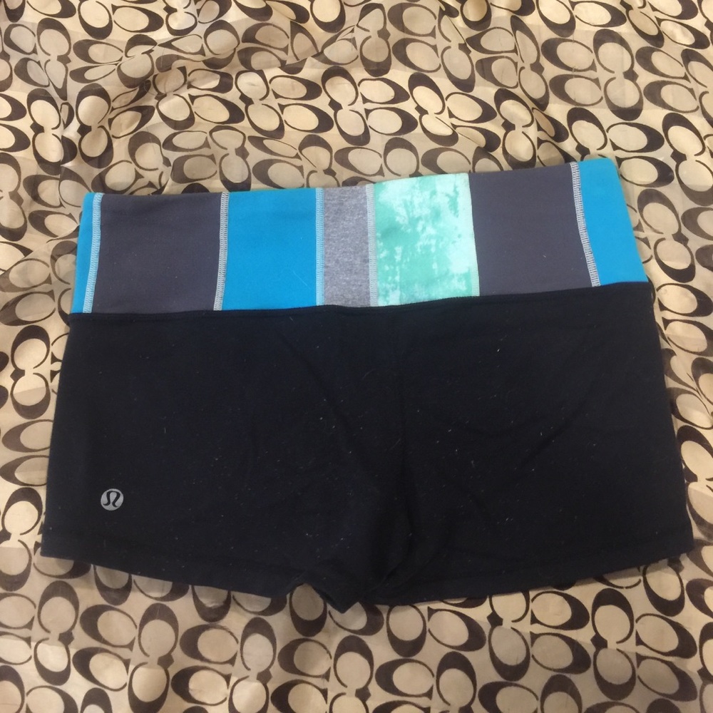 Lululemon Athleticia boogie shorts size 8 black