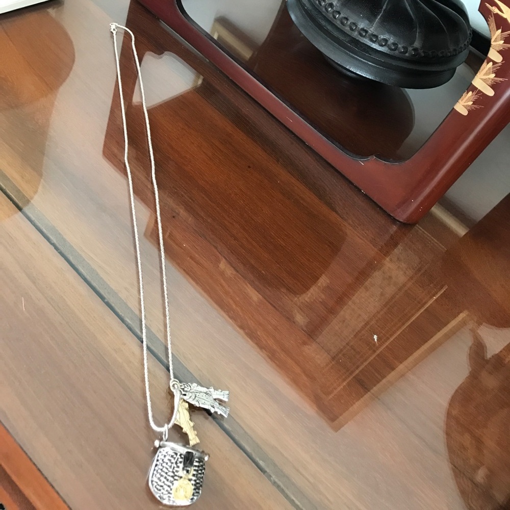 Real sliver Nantucket fishing basket Nantucket