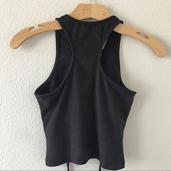 GUESS Ruthie Lace-Up Crop - Picture 3 of 4