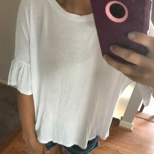 Fluttersleeve top