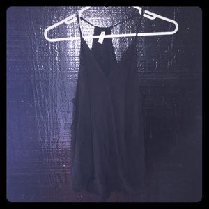 Final Touch black racerback tank