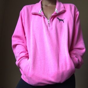 Victoria's secret PINK half zip (PRICE LOWERED)