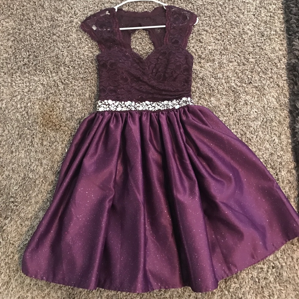 Purple dress
