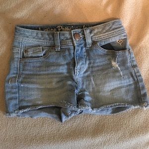 Justice shorts size 8