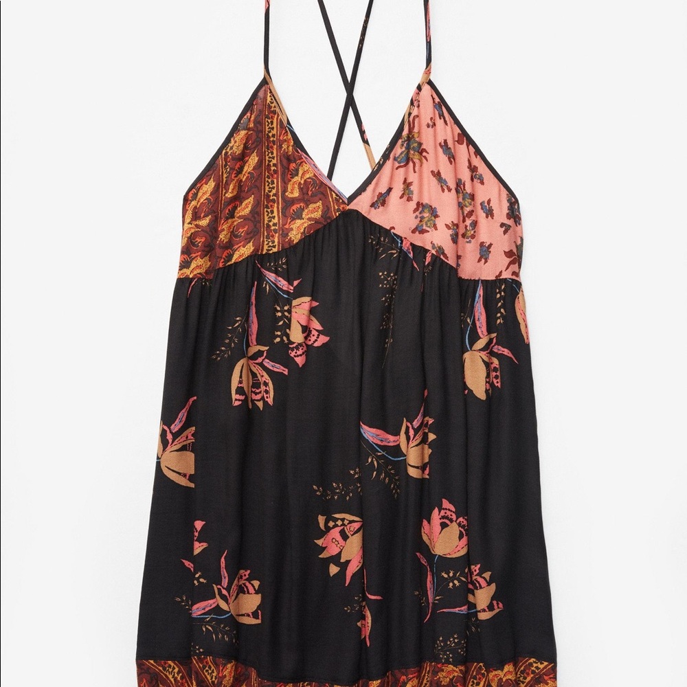 Free People Floral Slip Tunic dress - Picture 6 of 7
