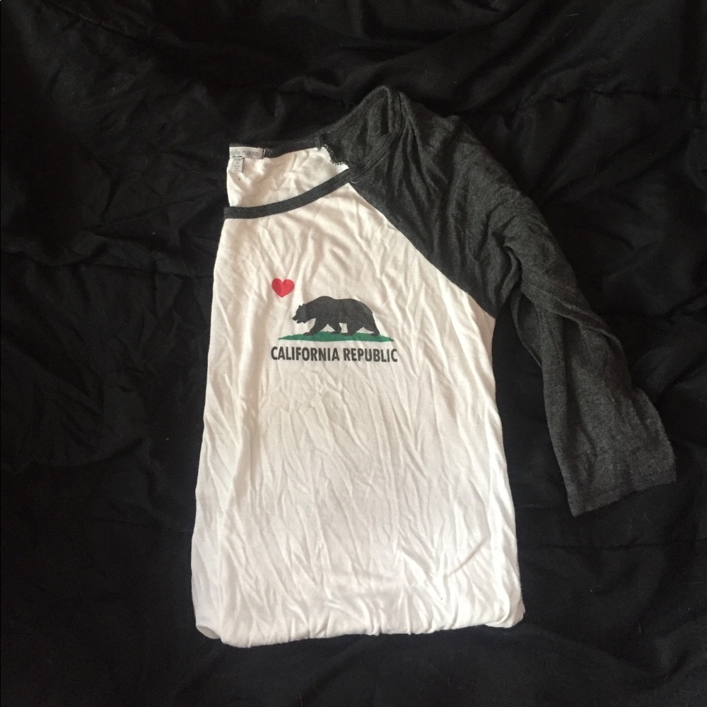 california baseball tee