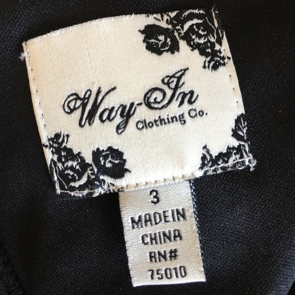 Nordstrom Rack Black Dress - Picture 4 of 4