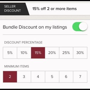 15% off a bundle of 2!!