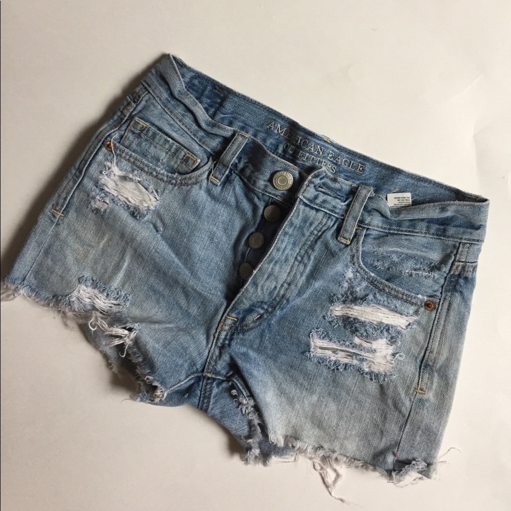 High Waisted A.Eagle Shorts