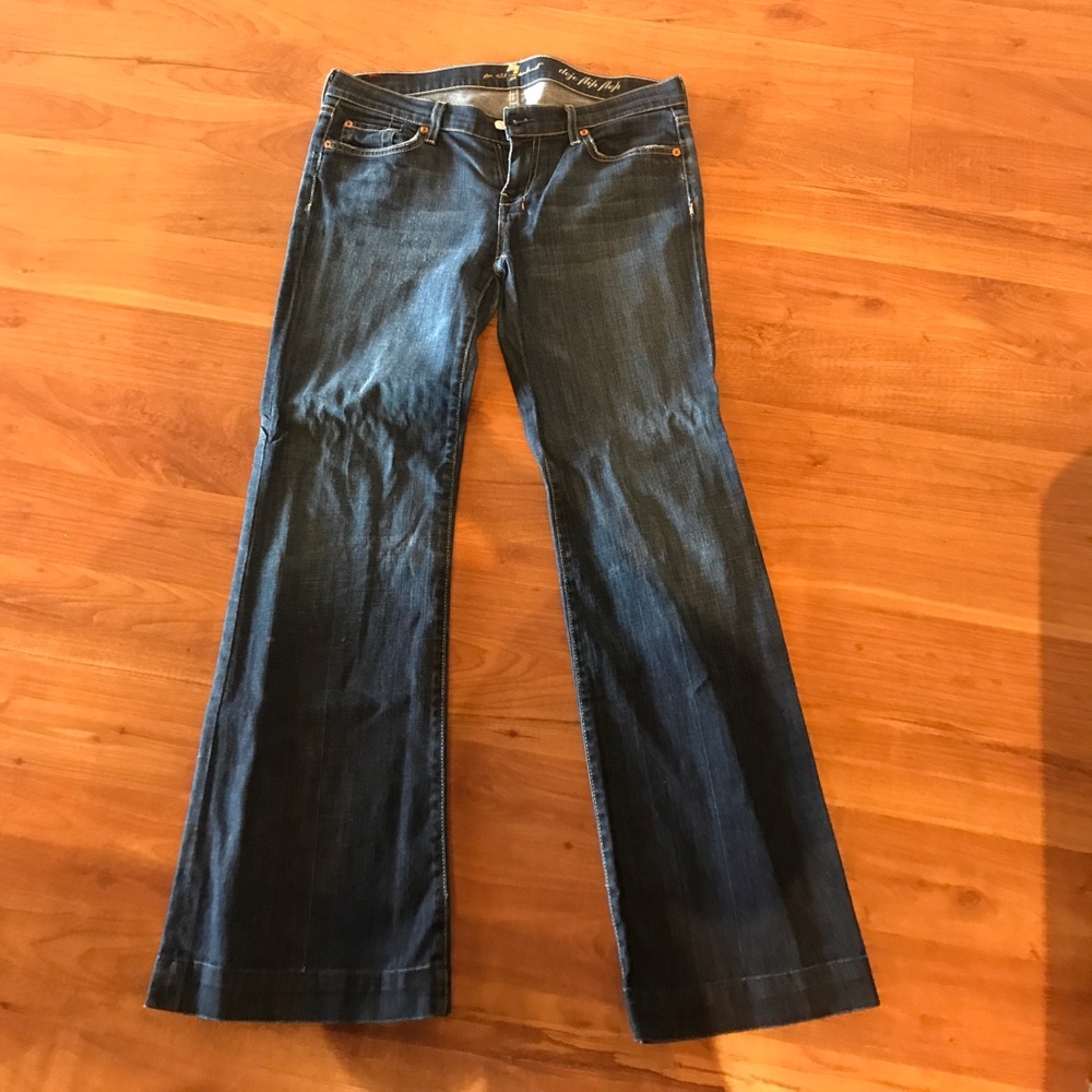 Seven for mankind size 30, wide leg