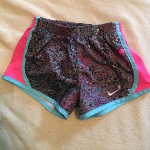 Girls Nike running shorts