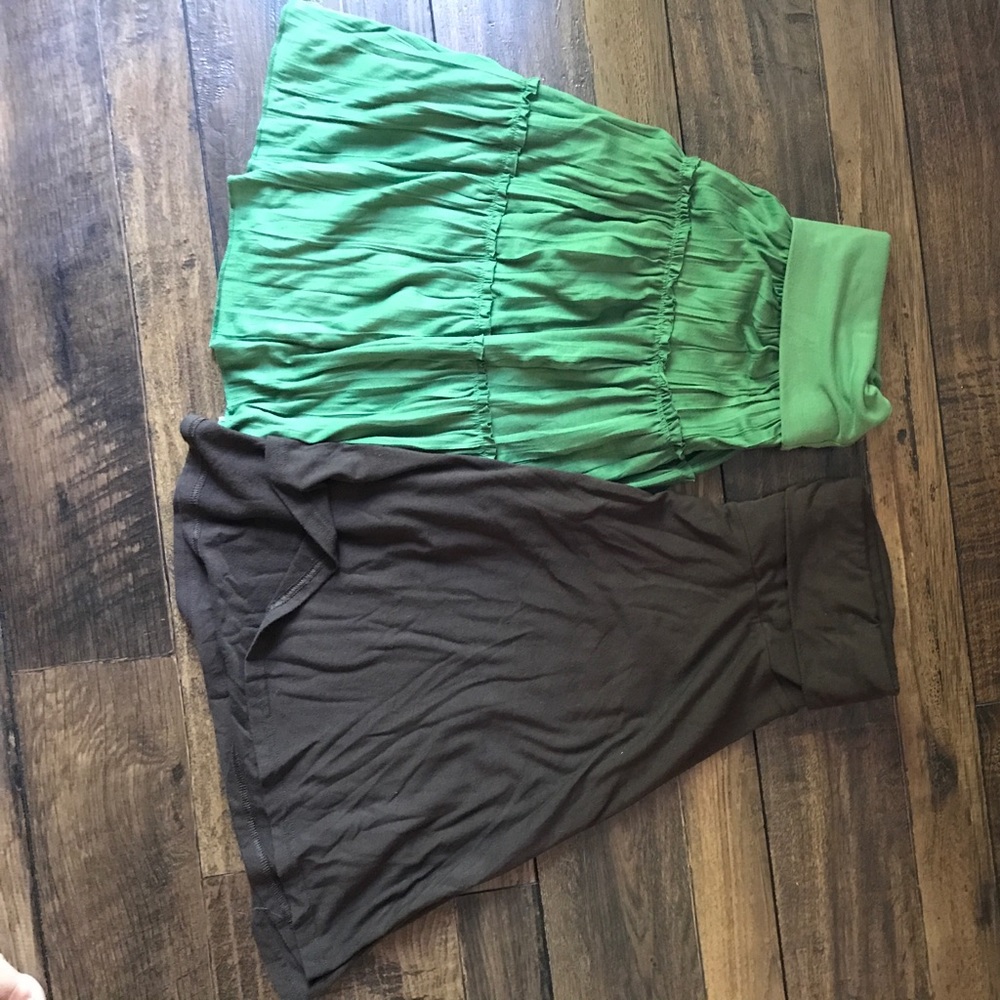 Set of a line skirts