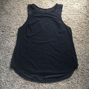 Lululemon black sculpt tank