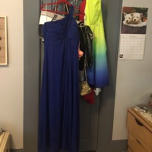 Blue XL wedding dress