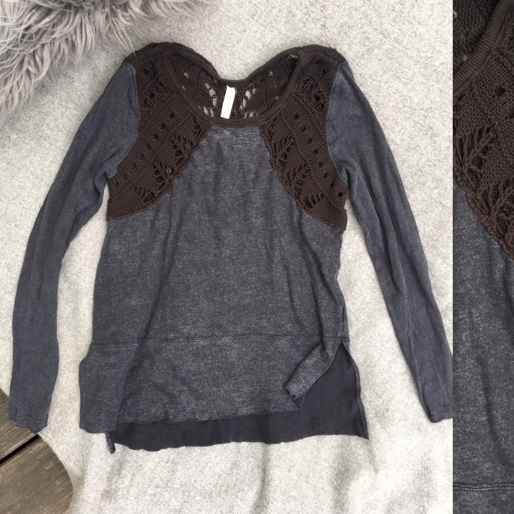 FREE PEOPLE long sleeve top