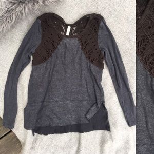 FREE PEOPLE long sleeve top