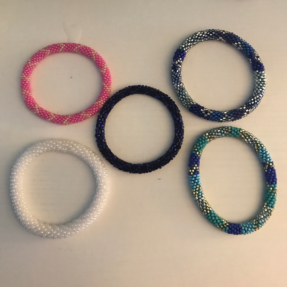 Nepal beaded bracelets