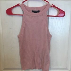 light pink sweater top