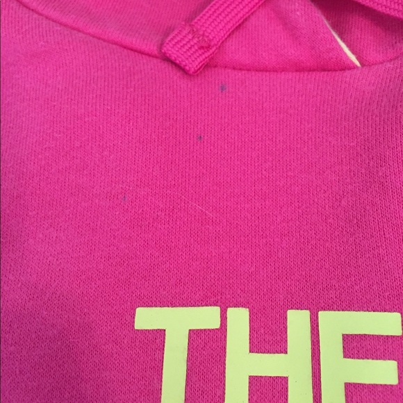 Pink/Green North Face Hoodie - SOLD📣💁🏻 - Picture 3 of 4