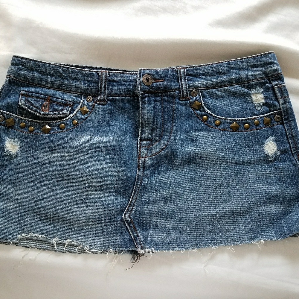 Vintage Havana studded skirt