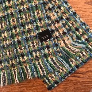 Lord & Taylor Blue & Green Scarf
