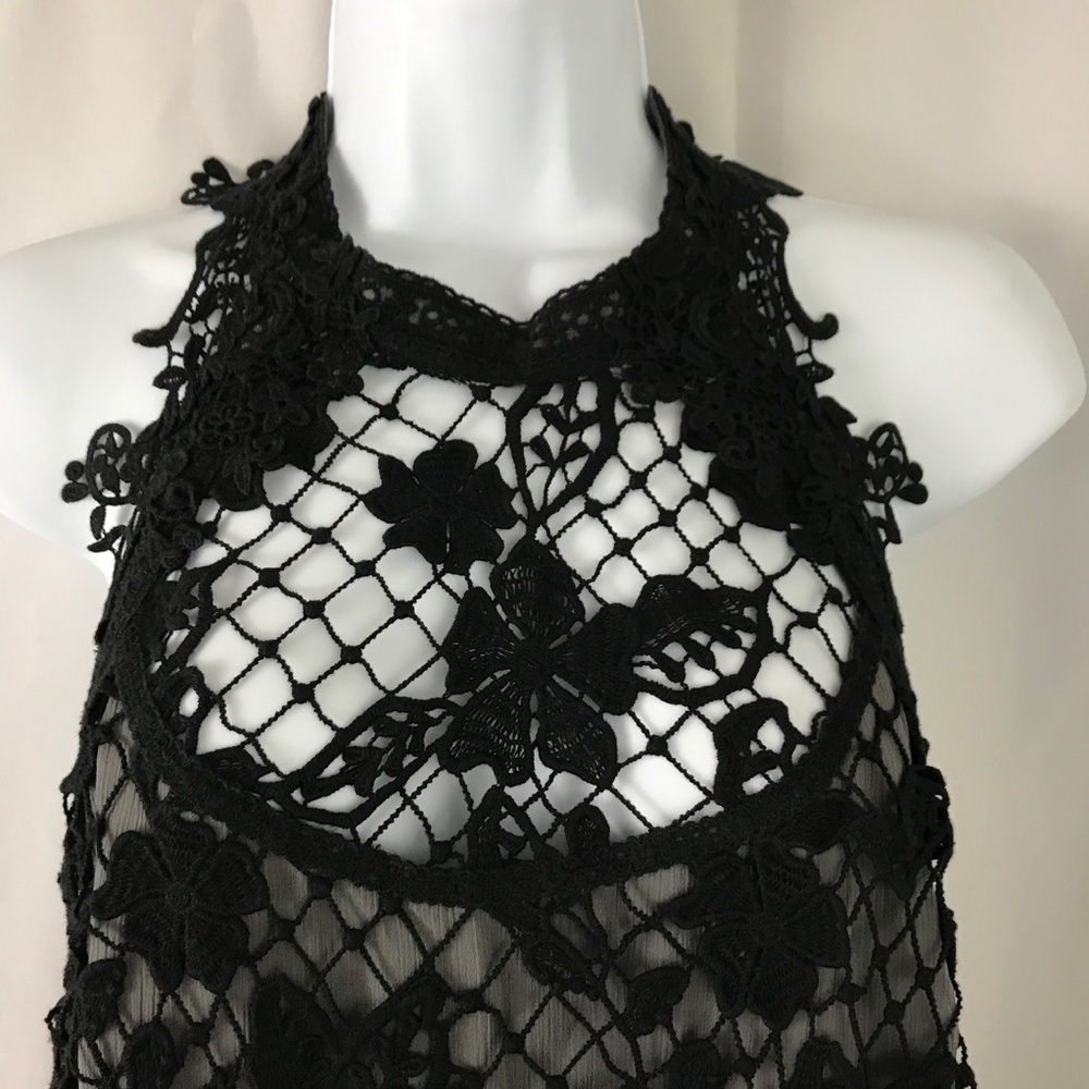 Free People Snow Drop Lace Trapeze Dress - Picture 6 of 7