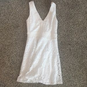 white dress