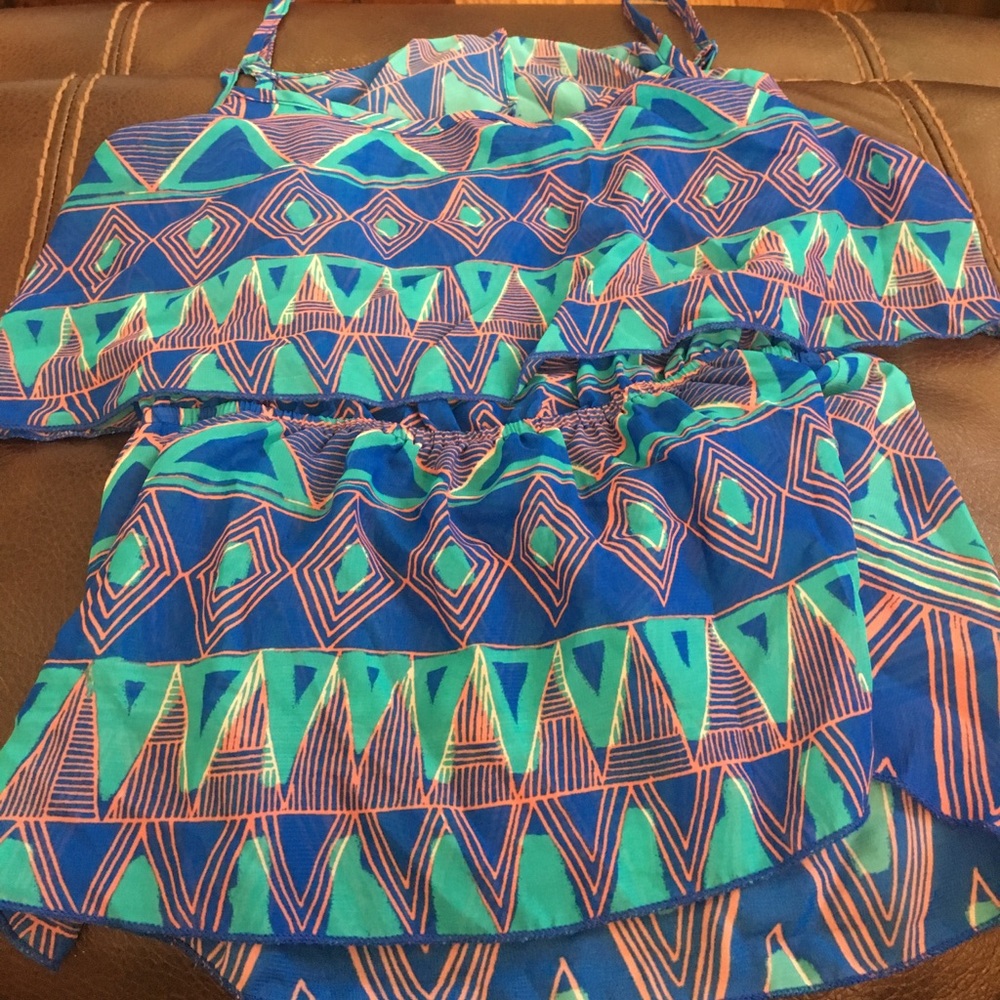 Printed tank top