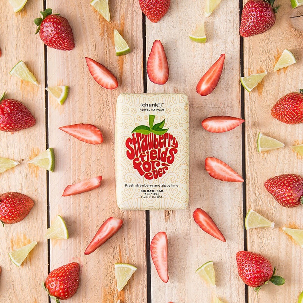 🍓 STRAWBERRY FIELDS FOREVER 7oz
BATH BAR 🍓