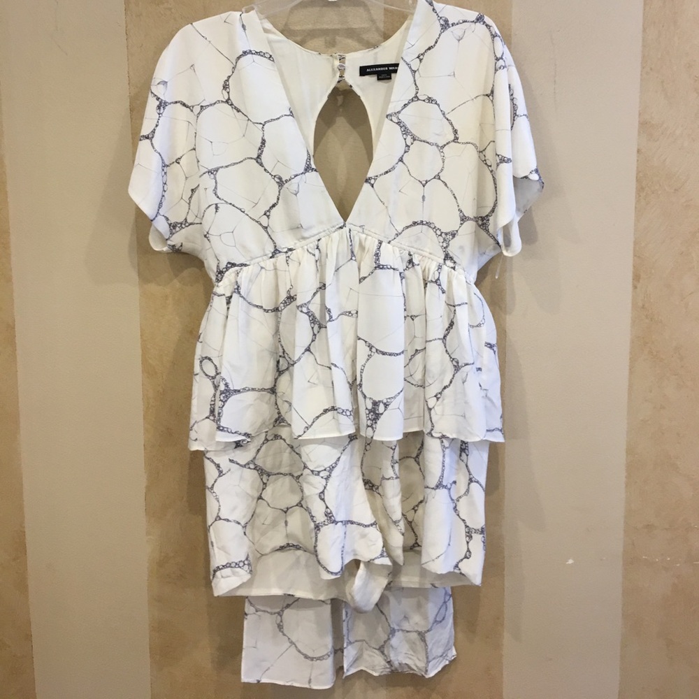 Alexander Wang  Ruffle Romper. Worn twice