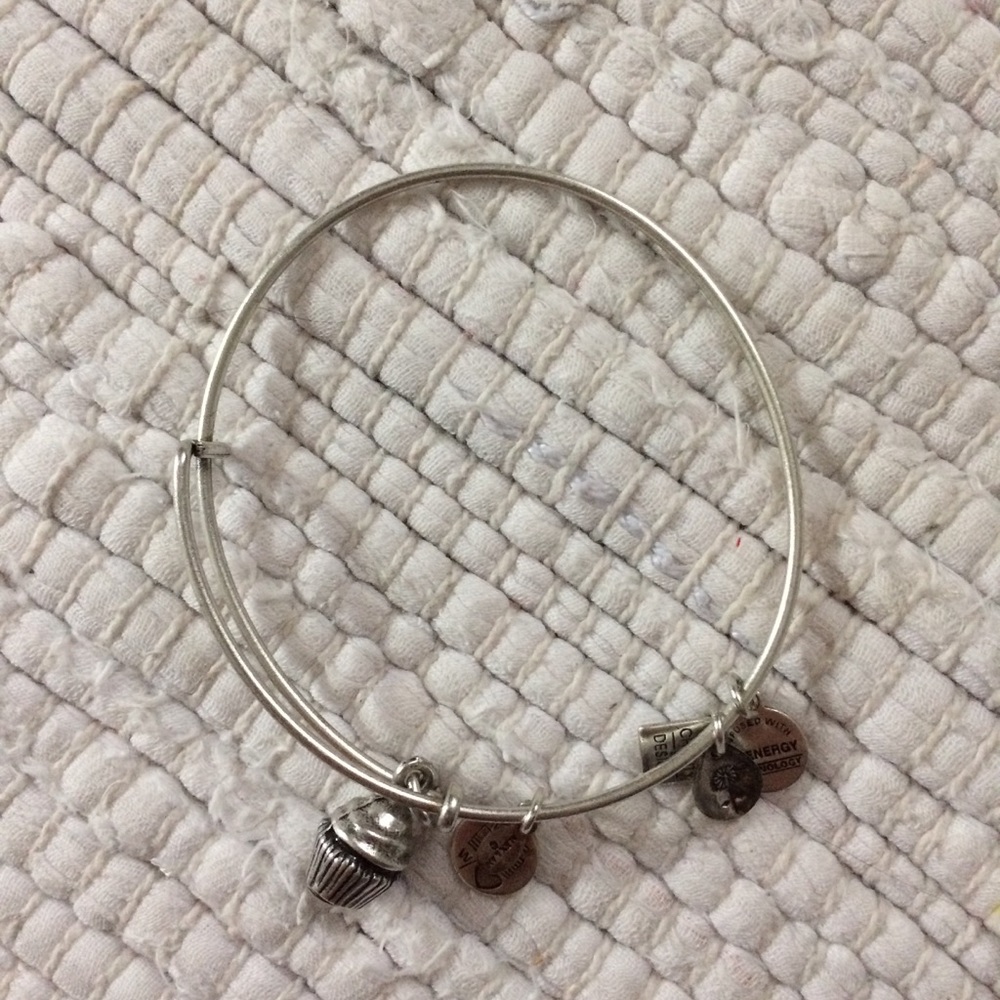Alex & Ani cupcake bracelet