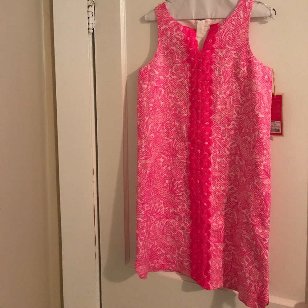 NWT lilly pulitzer  kids shift dress.