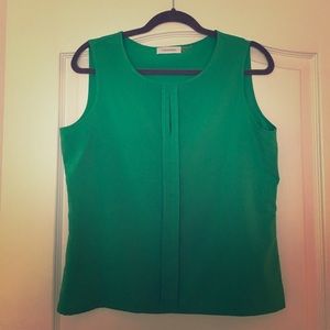 Calvin Klein emerald green professional tank!