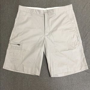 Greg Norman Tasso Elba Five Iron Grey Golf Shorts
