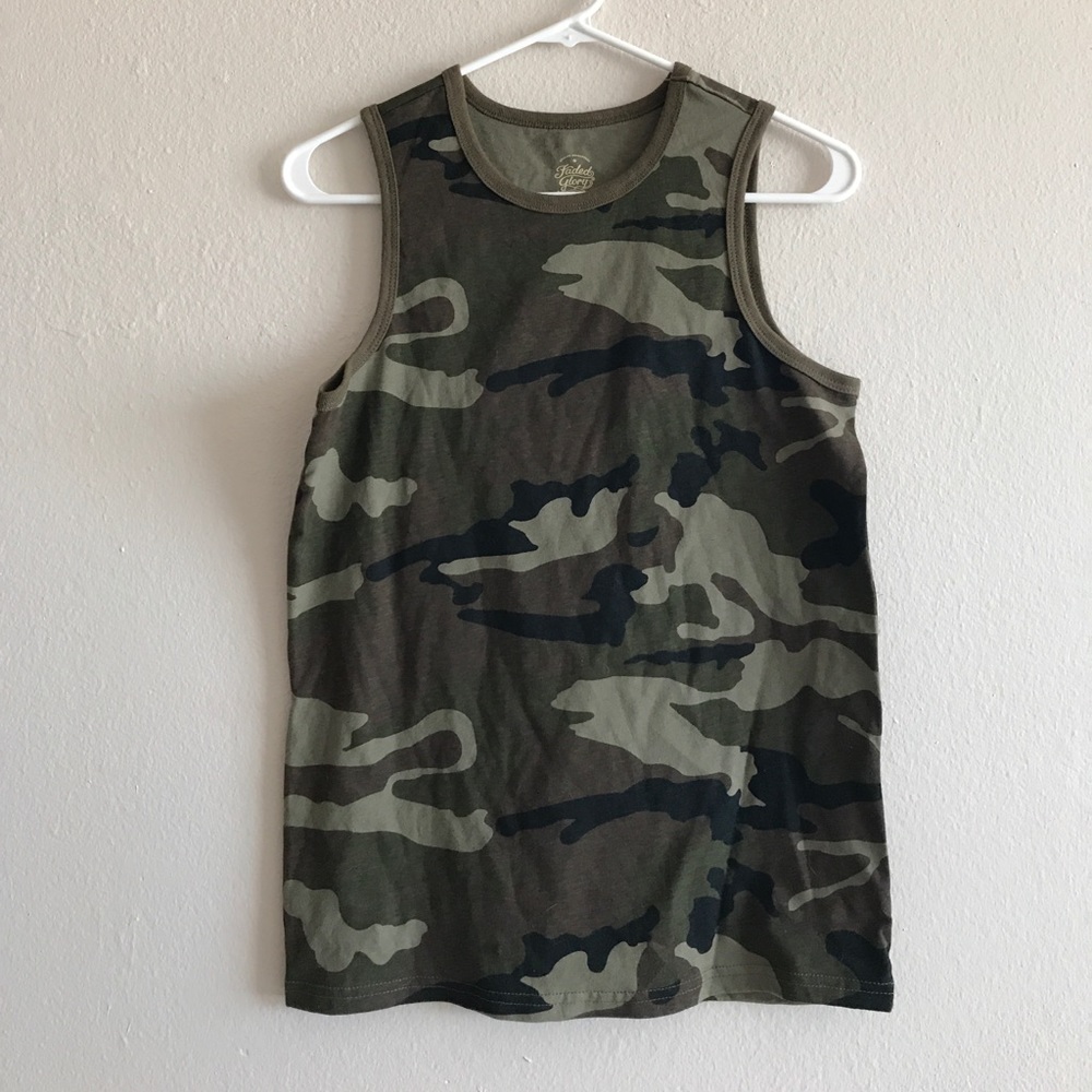 Camo tank top