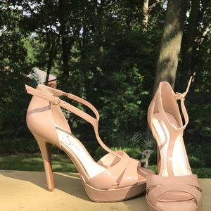 Jessica Simpson Platform Patent Leather Heels