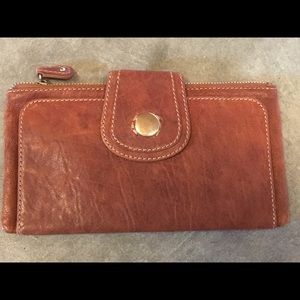Fossil leather wallet