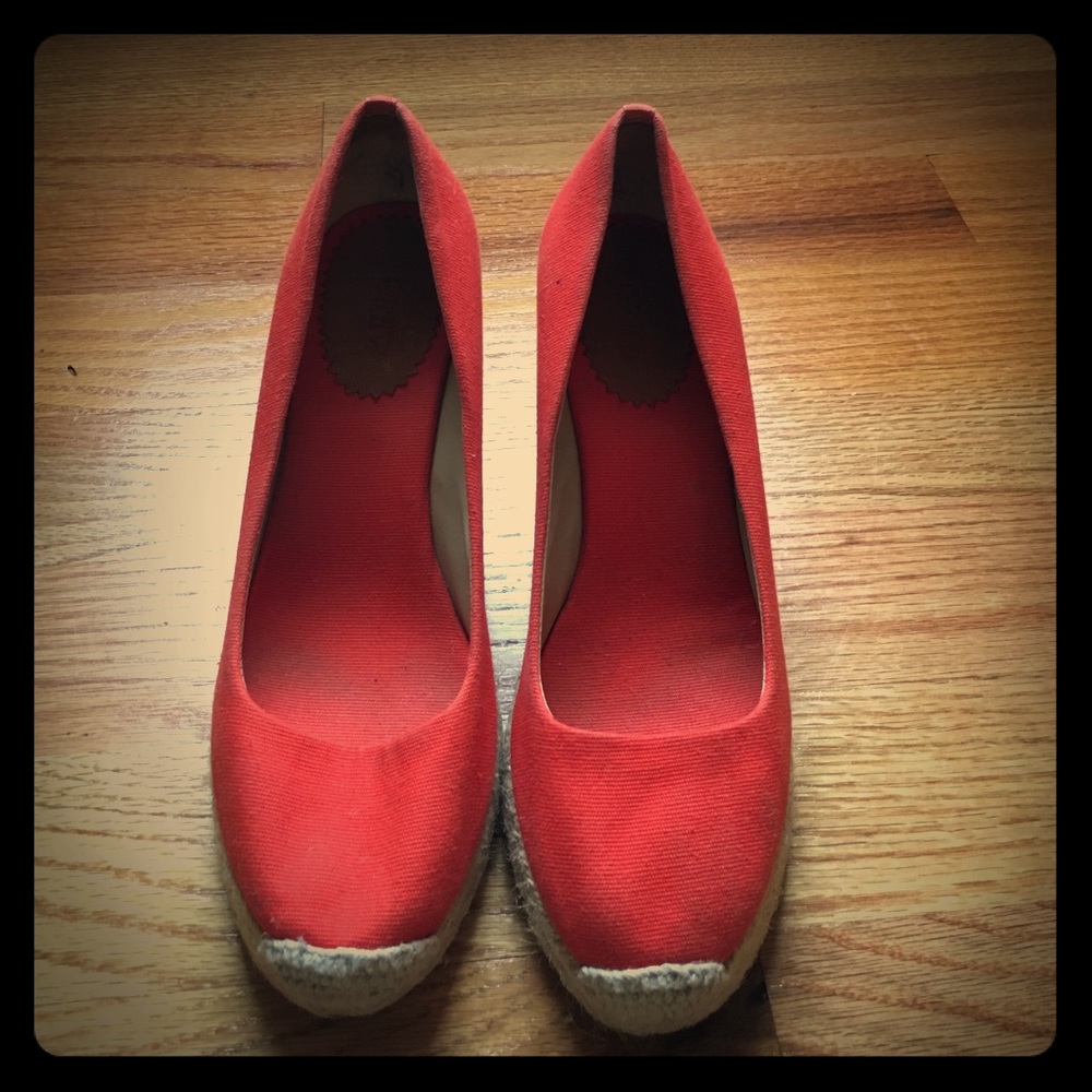 J. Crew Seville espadrille wedges