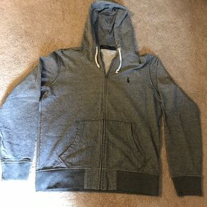 Polo Ralph Lauren zip up long sleeve hoodie